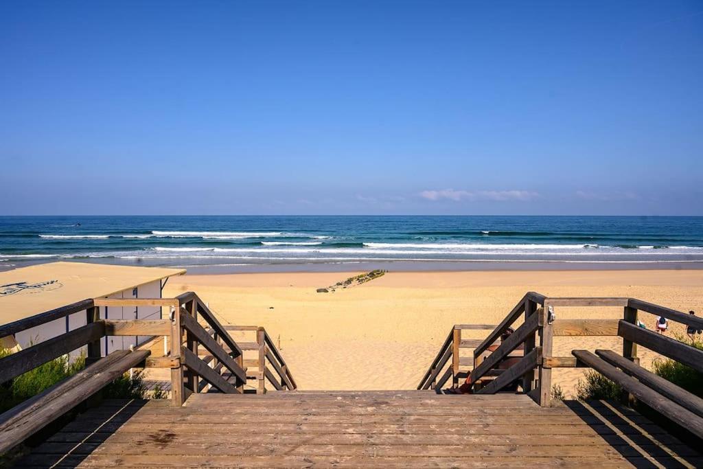 La Cabane Maddyblue 5 Min A Pieds De L'Ocean Et Commerce Mimizan Exterior photo